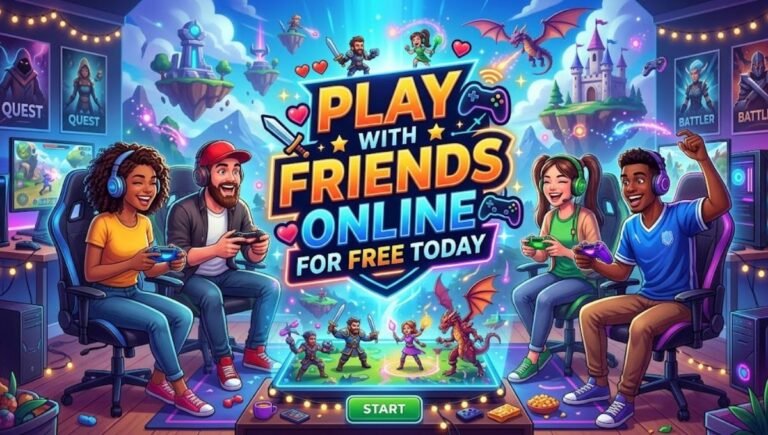 Play With Friends Online For Free Today