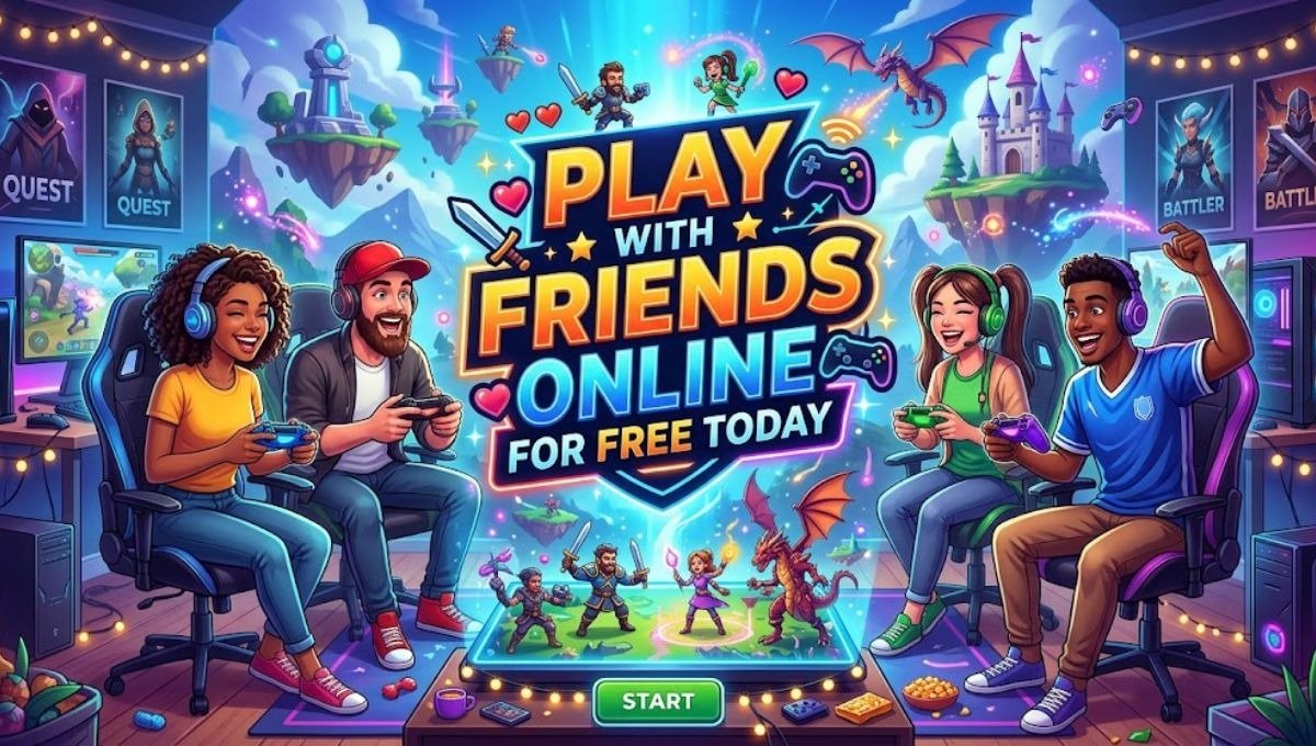 Play With Friends Online For Free Today
